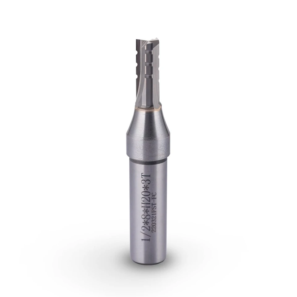 Straight Router Bit With Chip Breaker factory